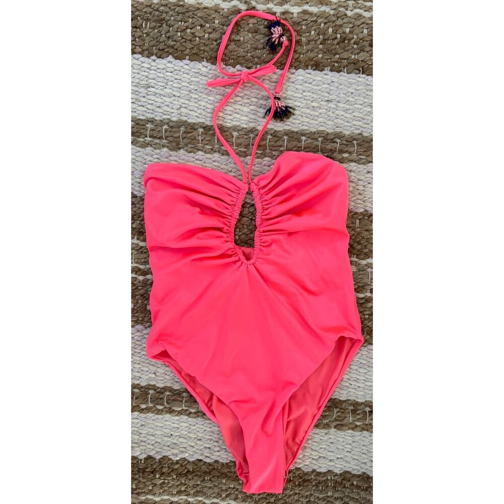NEW Maaji Cerise Royal Cutout One-Piece Swimsuit Size Large - Picture 4 of 10